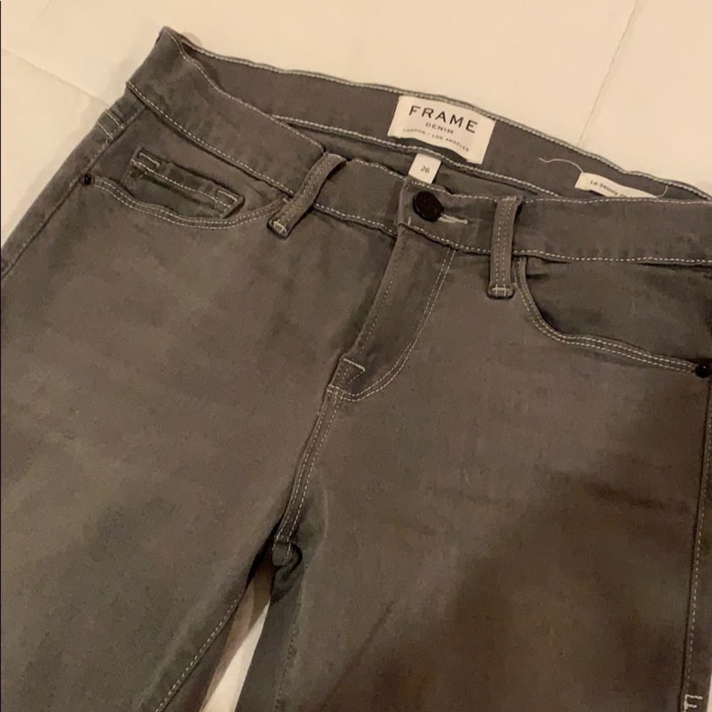 Frame grey denim jeans